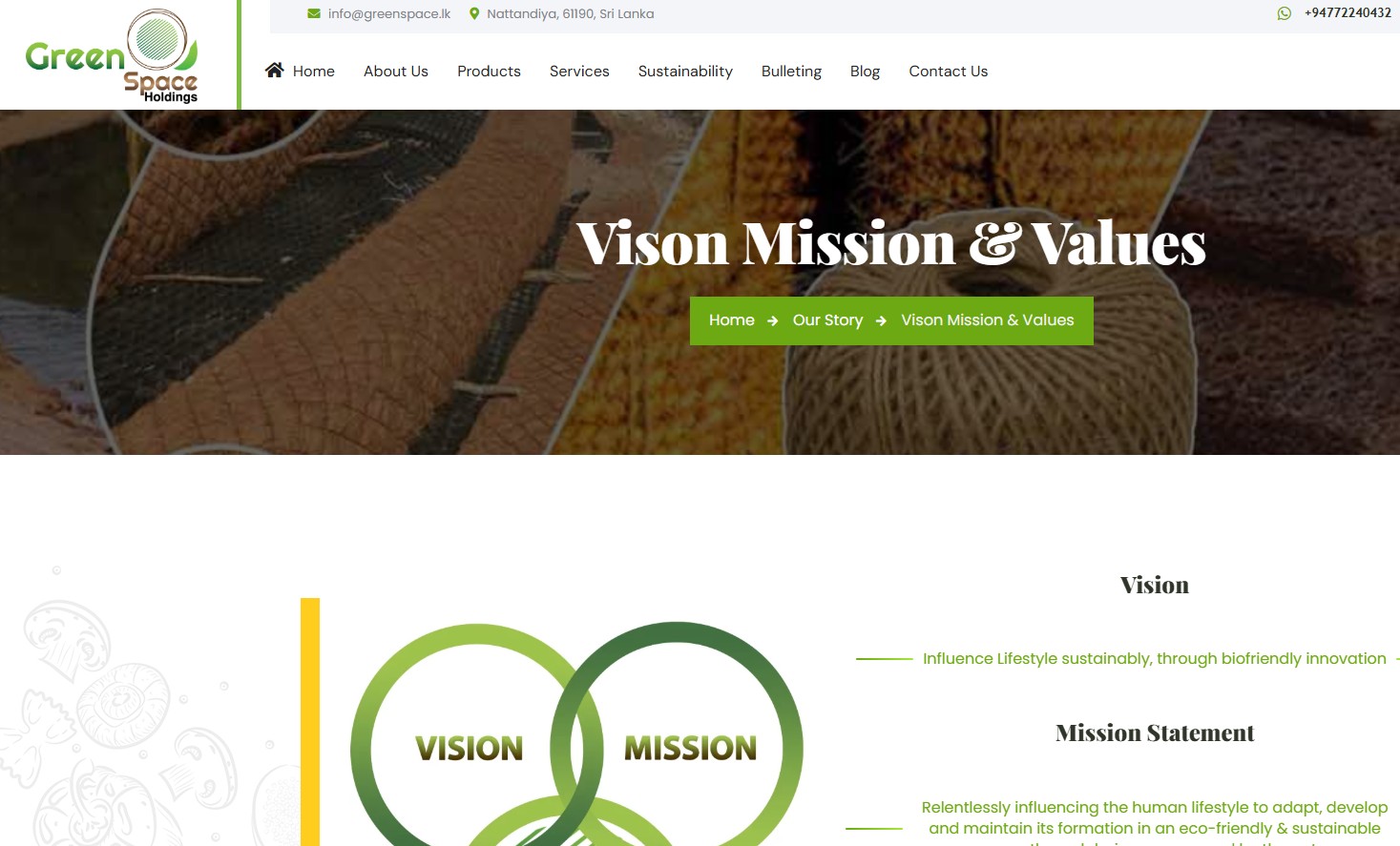 Green Space Holdings - Sri Lankan Manufacturer & Exporter